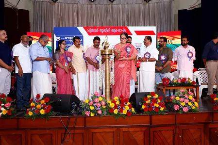 Silver Jubilee Inauguration by Hon.Co.Operative Minister Sri.V.N Vasavan